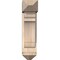 Ekena Millwork Olympic Arts and Crafts Smooth Bracket w/ Offset Brace, Douglas Fir, 7 1/2"W x 18"D x 30"H BKT0806X18X30OLY03SDF - alternate 3